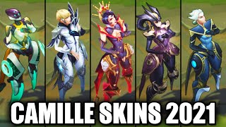 All Camille Skins Spotlight League of Legends [upl. by Avivah286]