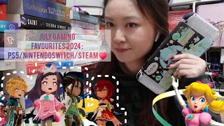 JULY Gaming Favourites 2024  PS5NINTENDOSWITCHSTEAM ♥ [upl. by Eimarej]