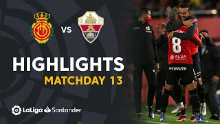 Resumen de RCD Mallorca vs Elche CF 22 [upl. by Ahcila466]