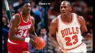 MICHAEL JORDAN HAKEEM OLAJUWON AND CLYDE DREXLER ON ONE TEAMIT ALMOST HAPPENED [upl. by Ken]