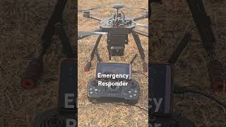 Emergency responder Arducopter  2kg quadcopter missionplannerdrone ardupilot autonomousflight [upl. by Aihsi]