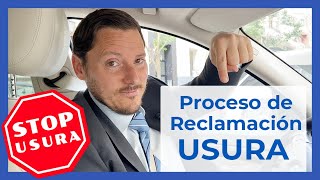 ⚖️ Procedimiento Judicial de la reclamación de la Usura paso a paso 👣 👣 [upl. by Janie]