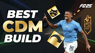 BEST CDM BUILD OCTOBER  EA SPORTS FC 25 CLUBS BALLER BUILD [upl. by Clim]