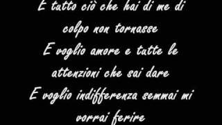 Tiziano Ferro  Ti scatterò una foto lyrics [upl. by Maddocks]