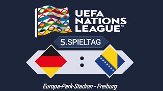 Deutschland  BosnienHerzegowina 5Spieltag UEFA Nations League 202425 PES2018 Prognose [upl. by Noreg740]