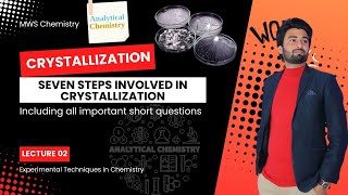 Crystallization Class 11 Chemistry  All Steps Involved in Crystallization Process crystallization [upl. by Barmen]