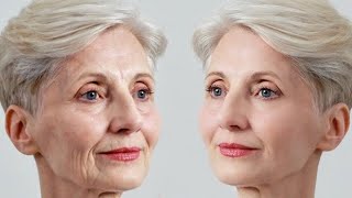 Bekommt sie Botox NEIN Salz löscht Falten sogar im Alter von 70 Jahren [upl. by Alekal621]