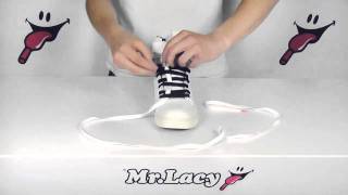 Lacing Methods  Checkerboard how to lace [upl. by Hebe]