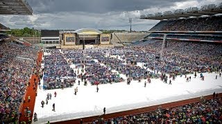 IEC 2012 Statio Orbis Closing Mass  Croke Park Stadium June 17 2012 [upl. by Ardnoek]