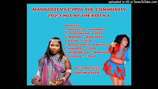 MAKHADZI NEW ALBUM 2023 VS CYRIA THE COMMUNITY 2023 MIX BY THENDO SA [upl. by Nonrev71]