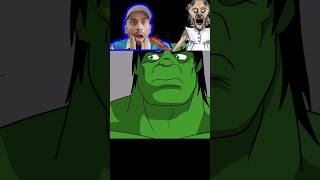 Granny ke ghar mein hulk aaya grannyhulkevilnunliveanimation [upl. by Mapes]