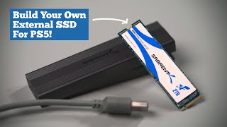 Build An External SSD Enclosure For PS5 [upl. by Euqnom]