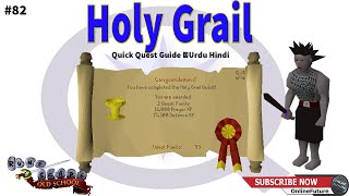 OSRS│How To Complete Holy Grail Quest 2020│Urdu Hindi [upl. by Nosnirb]