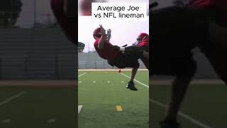 NFL Lineman are just built different 💪 collegefootball25 football clips nfl viralvideo fyp [upl. by Nnadroj]