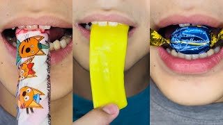 Satisfying Chewing Sounds of Viral Candy BAKO ASMR [upl. by Ydassac]