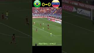 Brazil vs Venezuela football [upl. by Ahsino]