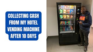 Collecting Cash from My Hotel Vending Machine  How to Get Vending Machine Location Leads [upl. by Ressay]