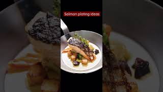 Fine dining SALMON PLATING techniques [upl. by Ahsieken]