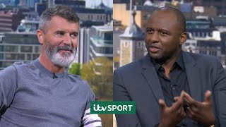 Roy Keane and Patrick Vieira best bits from France v Germany  ITV Sport [upl. by Boris227]