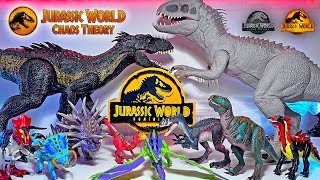 100 Hybrids amp 2 NEW Jurassic World Dinosaurs Indominus Rex Indoraptor Scorpios Rex Stegoceratops [upl. by Othella]