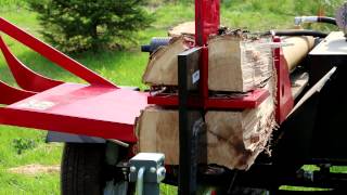 42 Ton Log Splitter with 4 way wedge and hydraulic lift [upl. by Pani335]