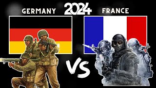 Germany vs France Military Power Comparison 2024  France vs Germany [upl. by Lirva]