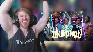 Illuminati Music Video  Sushin Shyam  Dabzee  Vinayak Sasikumar • Reaction By Foreigner [upl. by Peterman470]