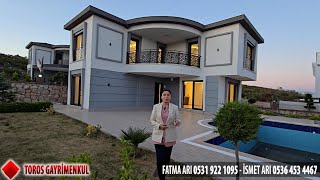 Didim de Satılık Yazlık Müstakil Villa  güvenlikli villa avantajı [upl. by Remmer]