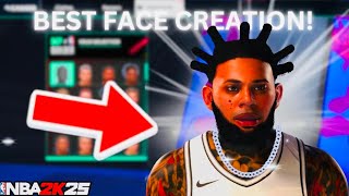 THE BEST DRIPPY FACE CREATION IN 2K25💕 THE BEST FACE CREATION IN NBA 2K25🦋 [upl. by Siroval]