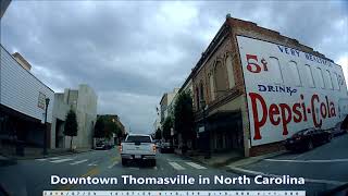 Downtown Thomasville  North Carolina [upl. by Alyag]