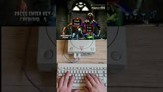 Typing of the DEAD ⌨️  Gameplay and Keyboard Showcase shorts sega dreamcast retrogaming [upl. by Gloriane]