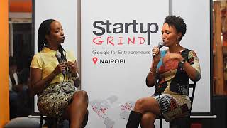 Start Up Grind hosts Wandia Gichuru at Creatives Garage [upl. by Lacy]