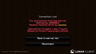 Snapcraft kitpvp  Unbanned for 3 hoursemotional [upl. by Chappie]