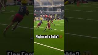 Tackle Football or Flag Football [upl. by Annerahs]