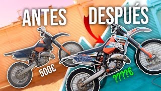 INCREIBLE CAMBIO KTM EXC 125 2T de 500€ 🎨 [upl. by Sera179]