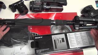 Sony Multipod  Monopod VCTMP1 Unboxing [upl. by Collin]