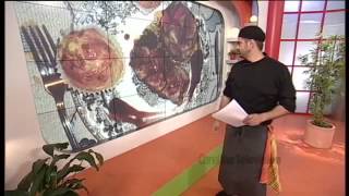 Receta pulpo seco con ensalada de col [upl. by Krenn]