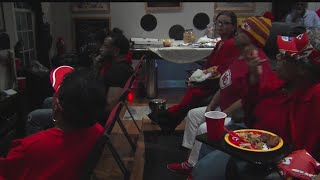 Deland family hosts Super Bowl watch party [upl. by Amand580]