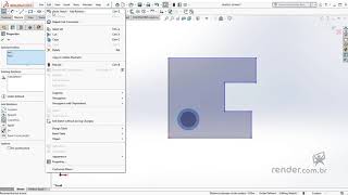 9  Geometrische Beziehungen anwenden  SolidWorks 2018 Teils [upl. by Sarazen]