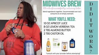 MIDWIVES BREW AND MEMBRANE SWEEP AT 39 WEEKS [upl. by Yrekcaz]