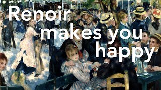 Art Doctor Quickies Renoir’s “Moulin de la Galette” 1876 makes you happy [upl. by Darice926]