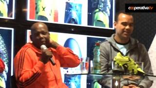 La divertida respuesta de Faustino Asprilla en conferencia de prensa [upl. by Hotze]