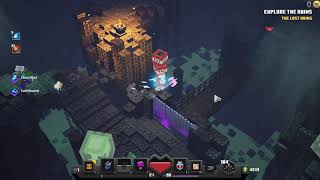 Minecraft Dungeons  Soggy Cave Right Barrier Skip 2  Faster Boat [upl. by Azilanna]