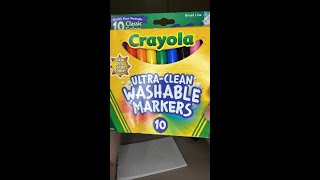 Crayola Washable Markers [upl. by Wenonah694]