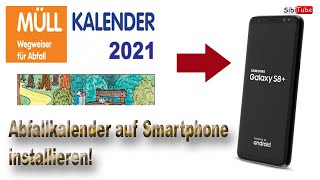 Abfallkalender in dein Smartphone importieren [upl. by Paxon]