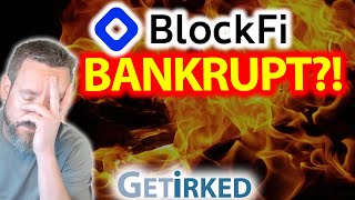 😳 Get OUT of BlockFi NOW 😳 BlockFi may still go BANKRUPT [upl. by Kcirderf]