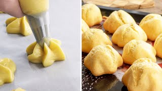 How to make Perfect Choux Pastry  Profiteroles Recipe [upl. by Ytsirhk]