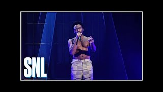 Childish Gambino This Is America Live  SNL [upl. by Haeluj502]