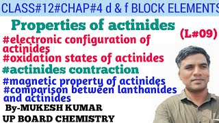 properties of actinides  properties of actinide series  class 12 actinides [upl. by Atena]