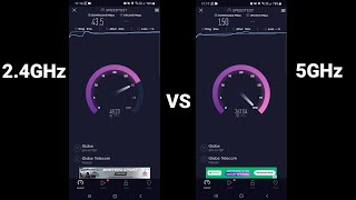 24GHz vs 5GHz Wifi Speed Test [upl. by Rasecoiluj676]